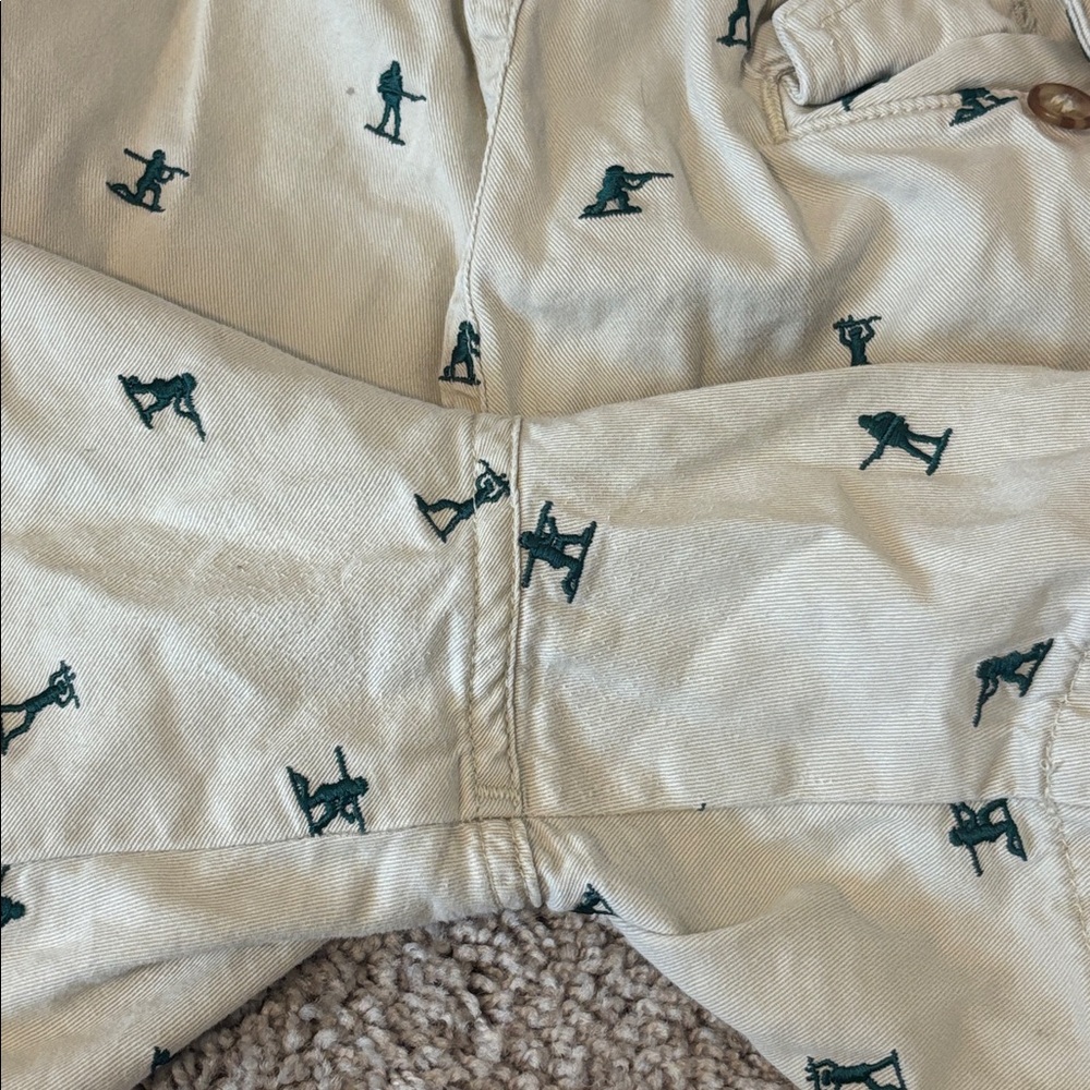 Chubbies Men’s Medium 3in Inseam Toy Solider Khaki Shorts - Picture 5 of 6